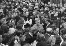 Besuch von Kardinal Joseph Frings 1947