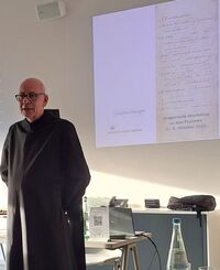 Dozent P. Dr. Nikolaus Nonn, Benediktiner aus der Cella Hannover