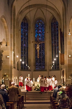 Festmesse anlässlich der 951. Kirchweih von Sankt Michael.
