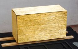 Der goldene Behälter für die Gebeine des hl. Anno.