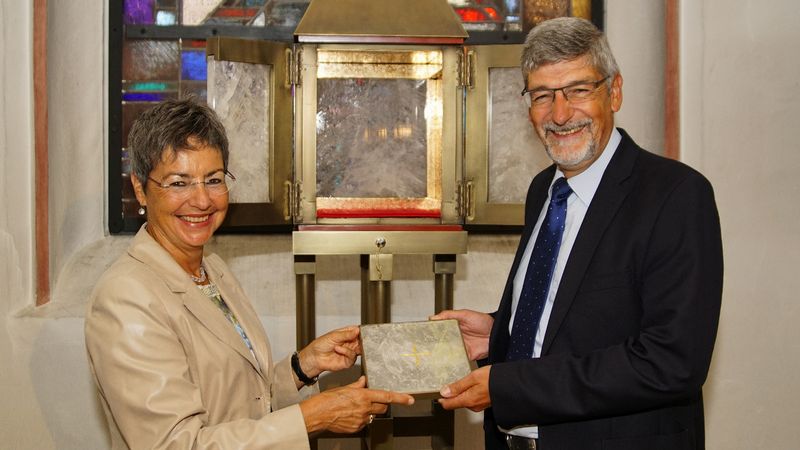 Dr. Andrea Korte-Böger und Prof. Dr. Ralph Bergold